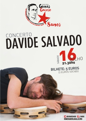 Concerto íntimo de Davide Salvado no Gomes Gaioso da Corunha