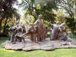 Saturnalia, Ernesto Biondi, escultura, 1909