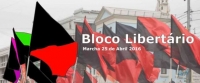 Lisboa: Bloco Libertário na marcha do 25 de Abril