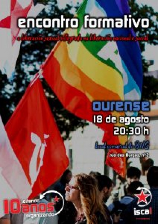 Ourense: Encontro formativo de Isca sobre libertaçom sexual, nacional e social