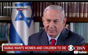 Sionismo genocida: Repressão em Gaza só funciona se for para matar, diz Netanyahu à CBS