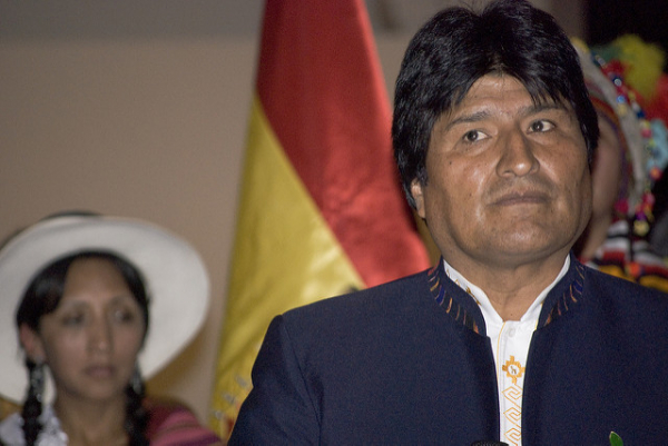 Evo Morales recebe grande apoio popular para a reeleição