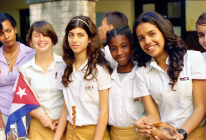 Estudantes cubanas, Havana, 2011