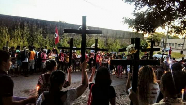Ato público em Marabá (PA) denuncia Massacre de Pau D&#039;arco