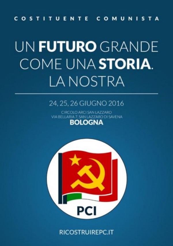 Em congresso, Partido Comunista da Itália muda o nome e recria o histórico Partido Comunista Italiano (PCI)