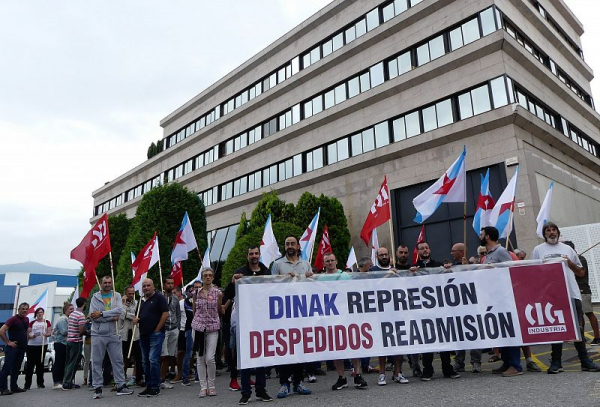 CIG inicia em Vigo campanha de mobilizaçons contra a vaga de despedimentos em Dinak