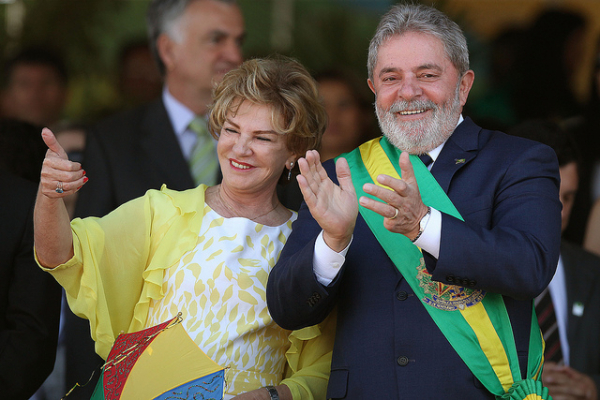 Dona Marisa Letícia, ex-primeira dama, esposa de Lula