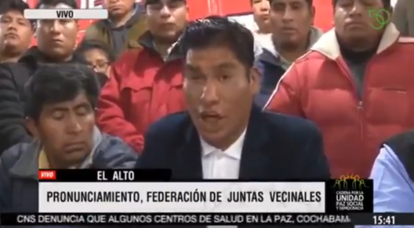 Forças leais a Evo dão 48 horas para líder golpista deixar La Paz