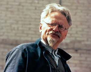 Trotsky em México em 1940.