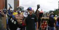 Manifestação opositora, com Capriles à frente, novamente gerou violência em Caracas