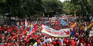 Marcha anti-imperialista em Caracas rejeita ingerência estrangeira