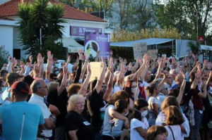 Torres Novas: Centenas manifestam-se contra a poluição no Rio Almonda