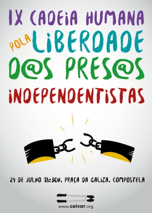Ceivar convoca IX Cadeia Humana pola Liberdade para as vésperas do Dia da Pátria