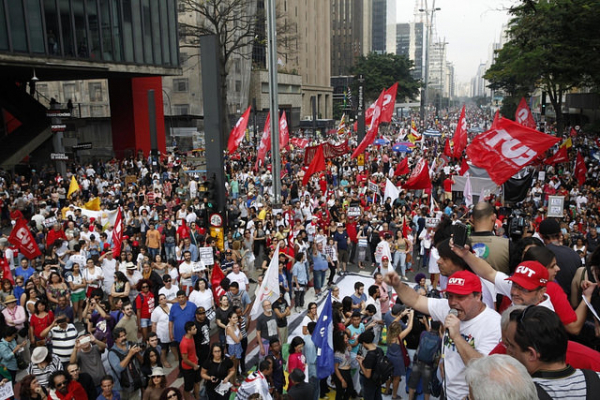 Protesto do dia 11/09. Na quinta, manifestação focará questões trabalhistas e previdenciárias