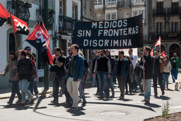 &#039;Médicos Sin Fronteras&#039; discrimina o seu pessoal estrangeiro, também segundo o TSJG