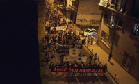 Centenas manifestam-se em defesa dos direitos democráticos e contra a 'Ordenança Mordaça' em Lugo