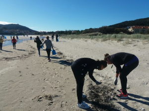 Crónica da limpeza de praias e lagoas litorais promovida por Adega