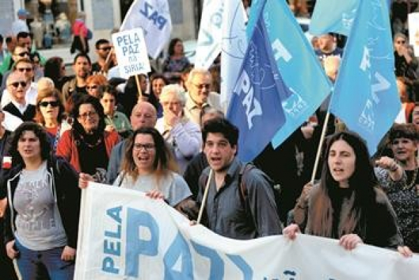 Portugal ergue a voz pela paz na Síria