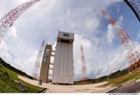 Nova plataforma do VLS no Centro de Lançamento de Alcântara, Maranhão.