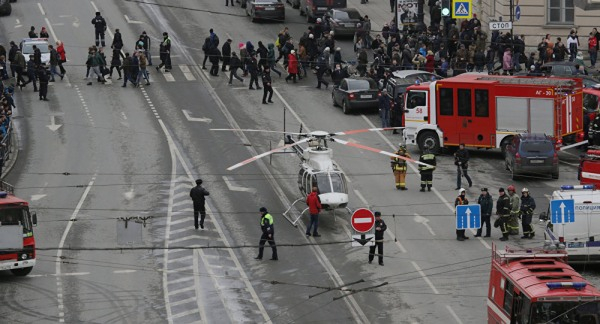 Ataque em metrô na Rússia deixa 10 mortos e dezenas de feridos