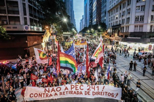 Manifestação no Rio de Janeiro contra a PEC do fim do mundo 