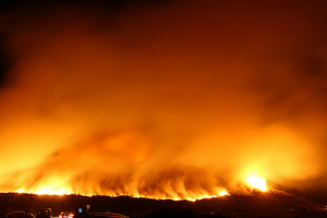 Um incêndio no Cabo Silheiro