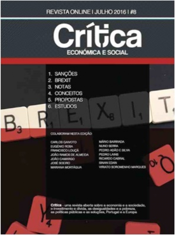 Leituras: Revista Crítica - Económica e Social (n.º 8)