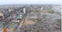 Capital provincial moçambicana destruída por um grande ciclone: Pode ter matado centenas