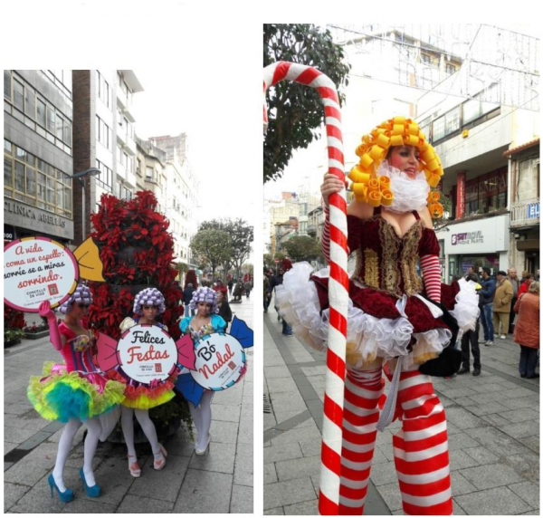 As figuras natalícias promovidas pola Cámara Municipal de Vigo