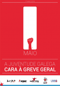 Organizaçons juvenis e estudantis galegas lançam manifesto unitário polo 1º de Maio