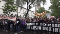 14 de junho: jornada europeia de solidariedade a greve na França