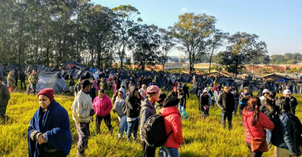 São Paulo: 6 mil famílias acampadas em São Bernardo enfrentam o capital imobiliário