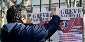 Grande adesão à greve do pessoal não docente