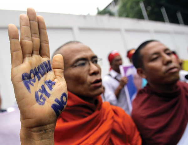 A geopolítica da crise de refugiados mussulmanos de Myanmar