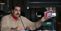 Presidente venezuelano Nicolás Maduro