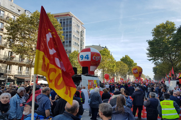 Protestos nesta quinta (21) agitaram a França contra a reforma trabalhista de Macron