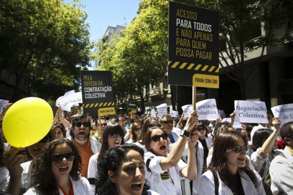 Médicos realizaram greve regional no Norte