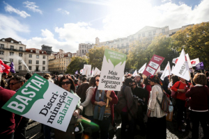 A voz das mulheres nas ruas de Lisboa