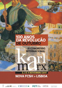 'III Congresso Internacional Karl Marx' é dedicado em Lisboa ao centenário da Revolução Russa