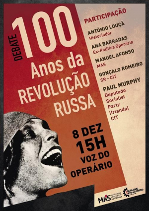 Lisboa tem debate pelo centenário da Revolução Bolchevique