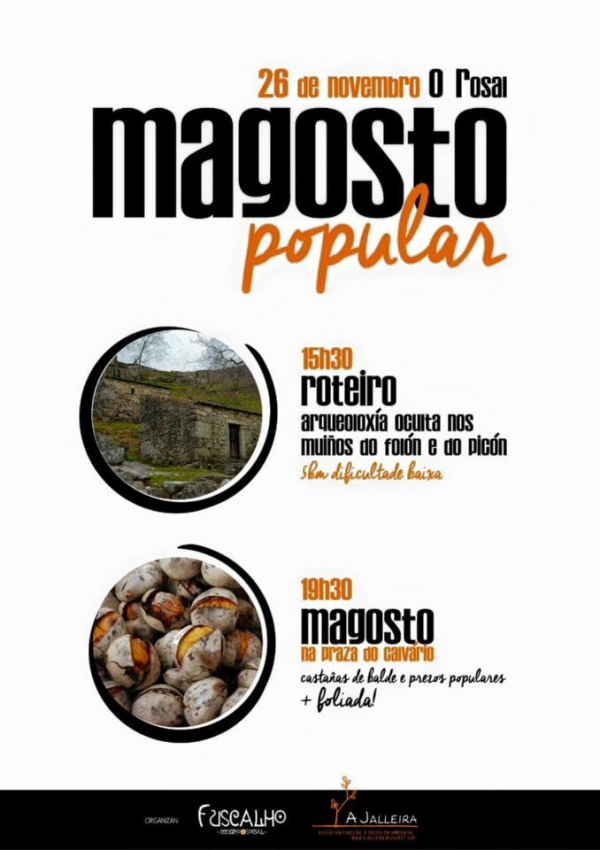 Magusto popular na Guarda, com o Fuscalho e a Jalleira