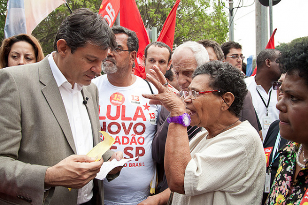 Prefeito petista, Fernando Haddad, perdeu no primeiro turno em São Paulo