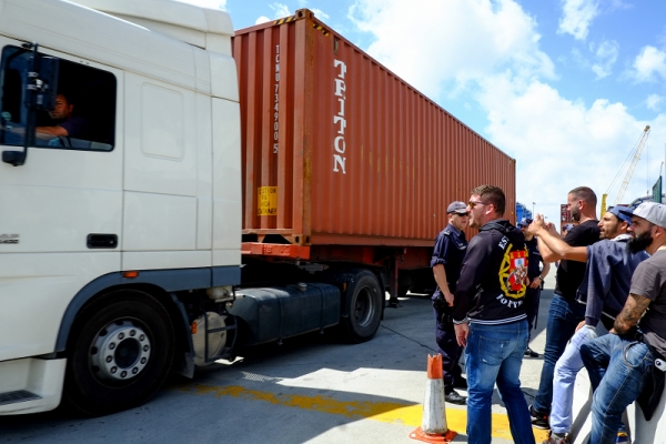 Greve dos e das estivadoras em Lisboa