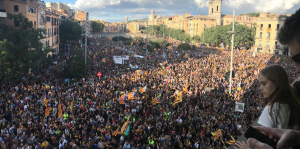 Cresce movimento de massas na Catalunha: Rejeitamento às forças ocupantes espanholas toma o País