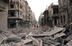 Cidade síria destruída (foto ilustrativa)