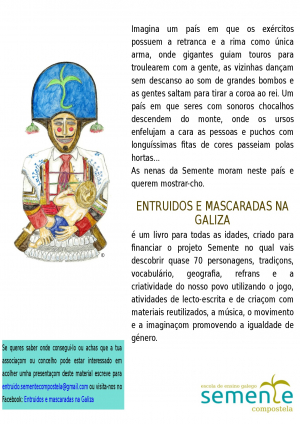 &#039;Entruidos e mascaradas na Galiza&#039;, publicaçom da Semente de Compostela, apresentar-se-á dia 18