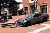 O terrorismo racista branco matou uma pessoa em Charlottesville recentemente, mediante um atropelamento massivo perpetrado com o carro na imagem