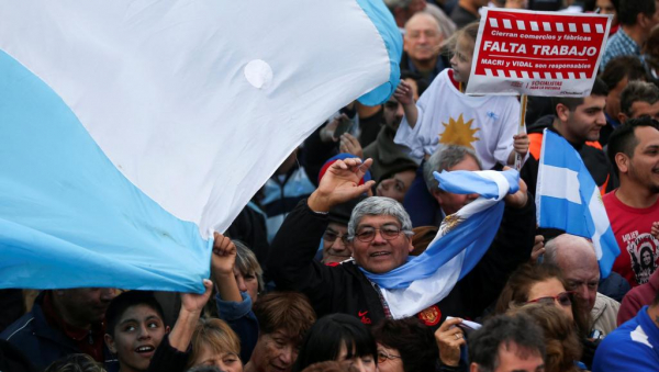 Greve geral paralisa Argentina