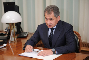 General Sergei Shoigu, ministro da Defesa da Rússia
