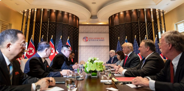 Encontro entre Trump e Kim Jong Un, Cingapura, 12 de junho